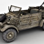 Volkswagen Kubel Wagon 3d model