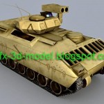 M2 Tank 3d model