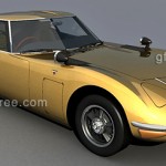 Toyota 2000 GT 3d model