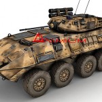Armored Personnel Carrier 3d model