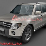 Mitsubishi Pajero 3d model