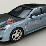 Porsche Panamera 3d model