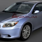 Scion tC 3d model