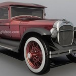 Pearce 1931 vintage car 3d model