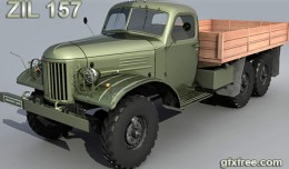 zil 157 free 3d model