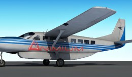 cessna 208 grand caravan 3d model