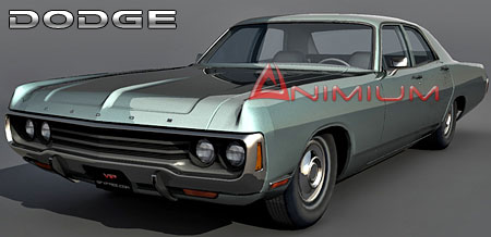Dodge polara 3d model
