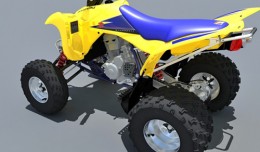 Suzuki LTZ400 3d model