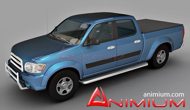 Toyota tundra 3d model – Animium 3D Models