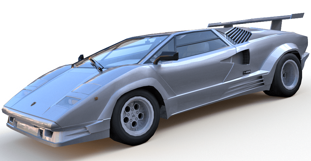 Lamborghini Countach 3d model